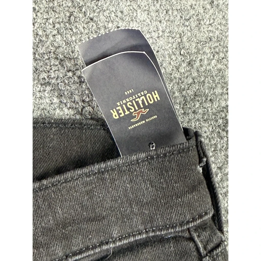 Hollister Super Skinny Epic Flex Black Jeans Mens 30x32 NWT‎
